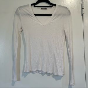 Zara white long sleeve